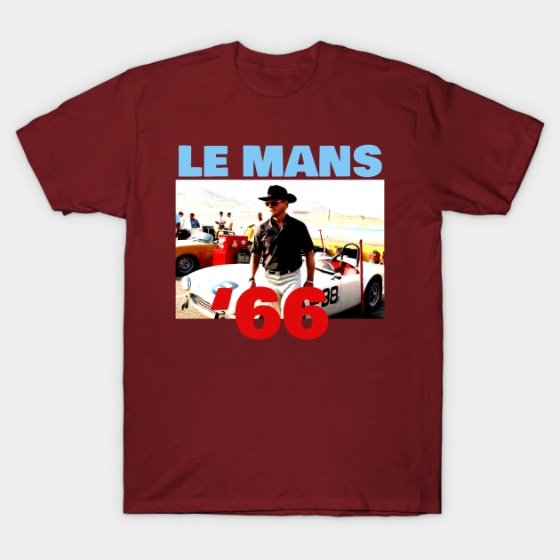 Damon Le Mans ‘66 T-Shirt by Diversions pop culture designs